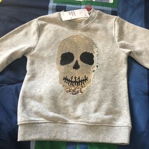 Interactive Sweat shirt (sequins change)